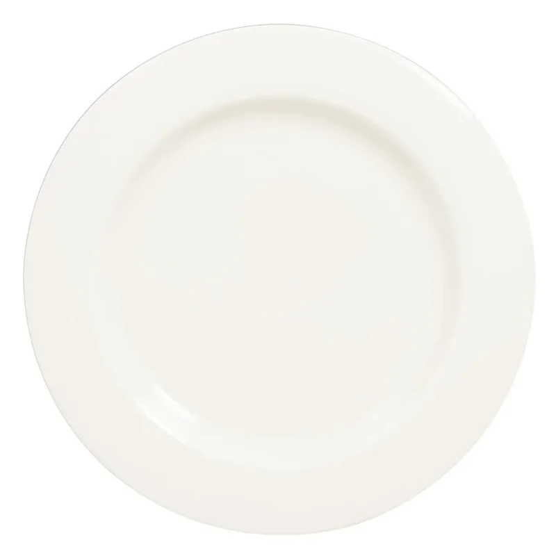Couvercle rond blanc porcelaine vitrifiée Ø 17,3 cm Amaze Rak Bon Marché