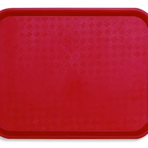 Plateau polypropylène (pp) rouge 58x41 cm Acer Pp Platex Dernière Chance