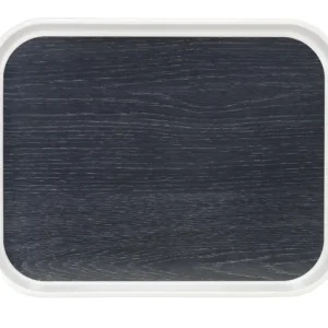 Plateau GN1/1 polyester gris 53x32 cm Poly Styl Platex Nouvelle Collection