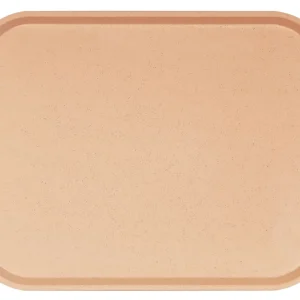 Nouvelle Collection Plateau polyester rose 46x36 cm Poly Str Platex