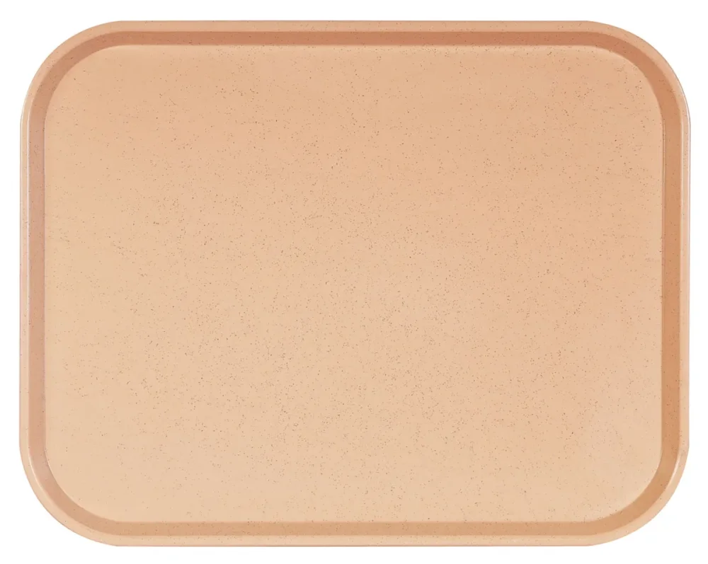 Nouvelle Collection Plateau polyester rose 46x36 cm Poly Str Platex