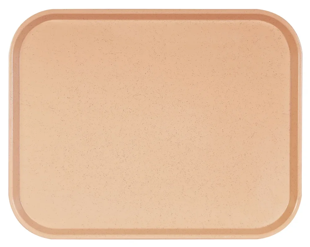 Plateau GN1/2 polyester orange 32,5x26,5 cm Poly Str Platex Promotion Saisonnière