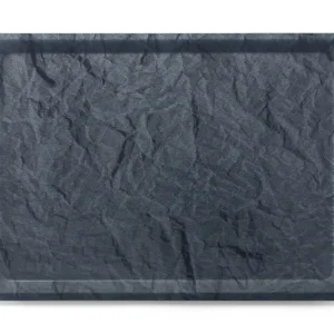 Plateau stratifié bois gris 46x36 cm Platex Promotion Saisonnière