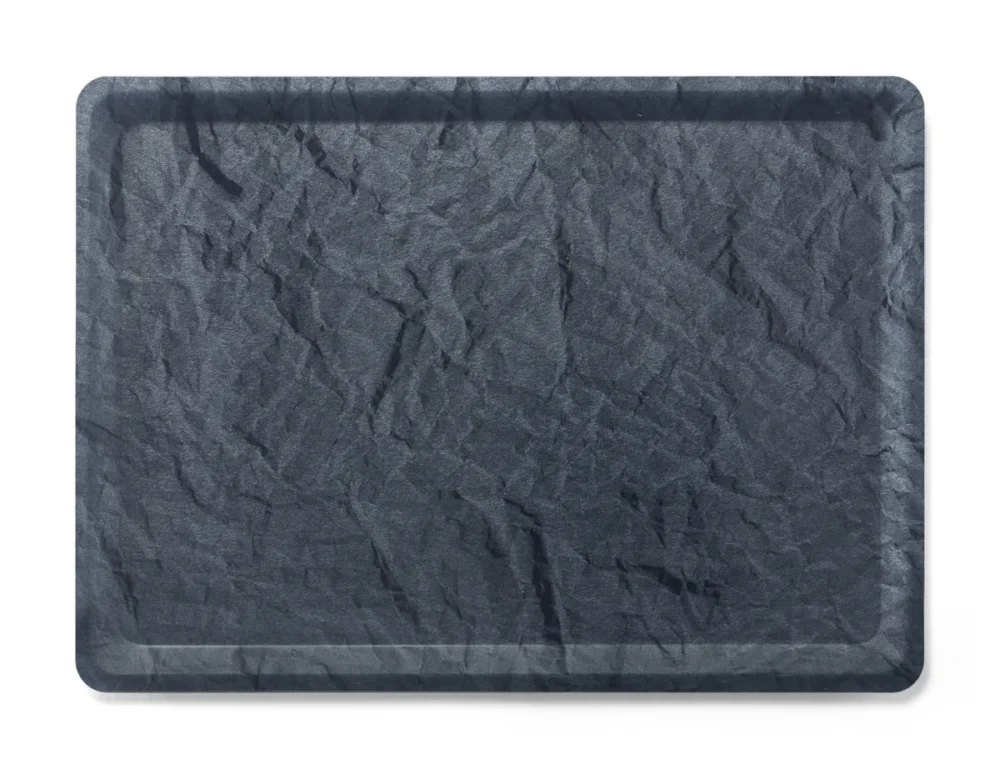 Plateau stratifié GN1/2 bois gris 32,5x26,5 cm Platex Produit De Marque
