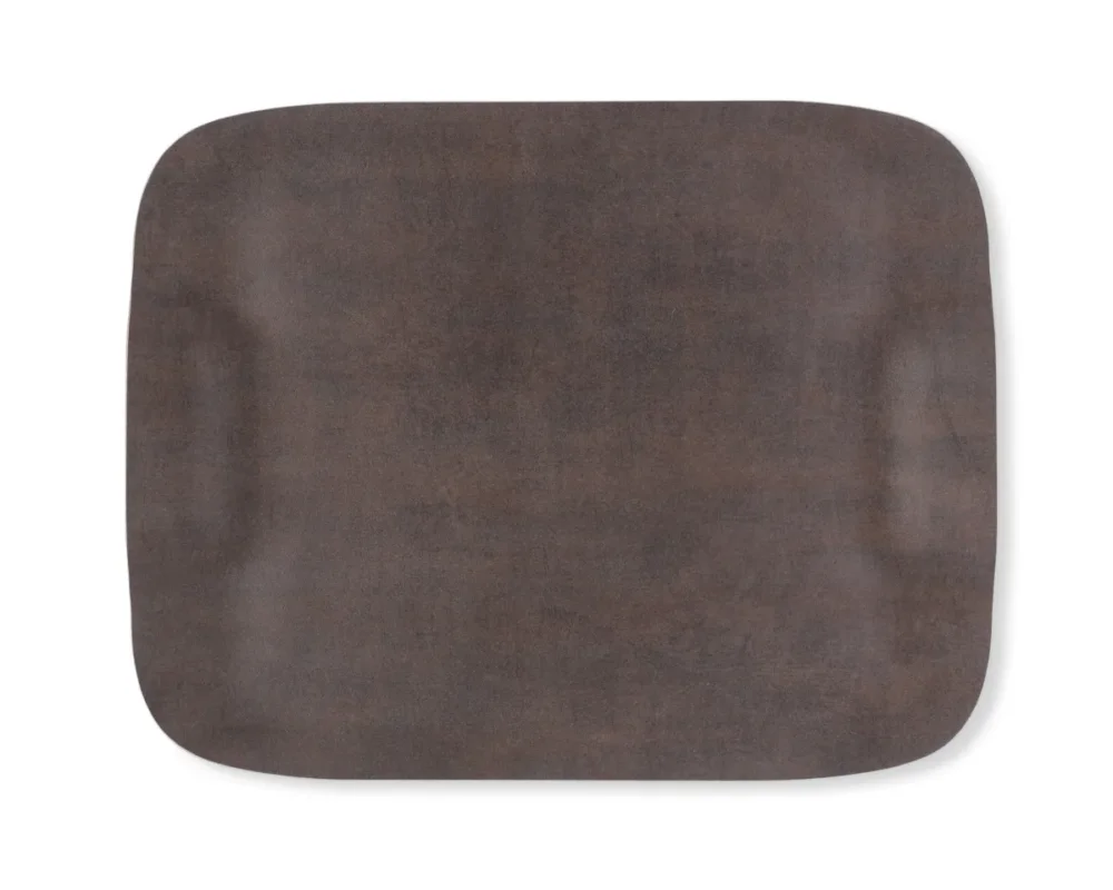 Plateau bois roc brun 41x29 cm Papillon Platex Livraison Express