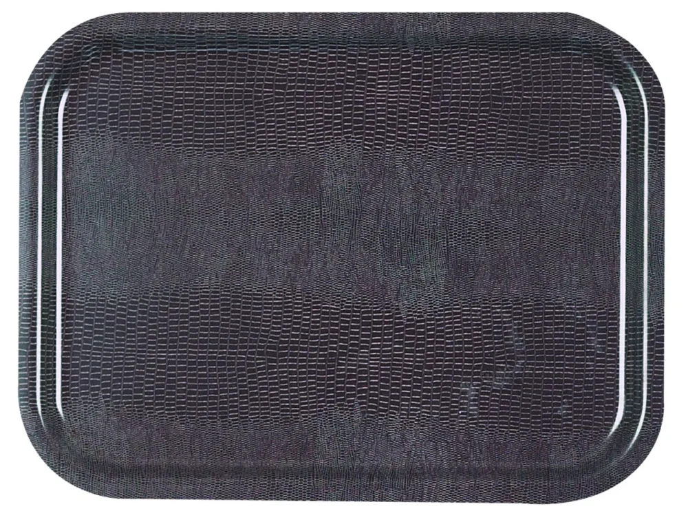 Plateau stratifié GN1/2 bois marron 32,5x26,5 cm Platex Vente Flash