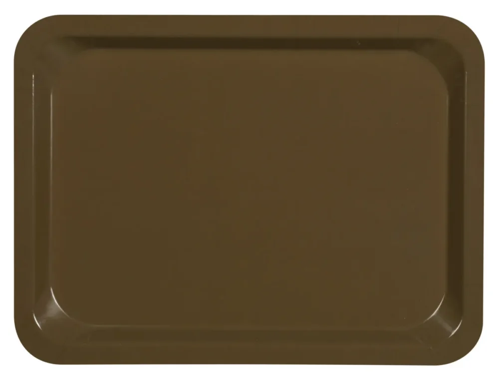 Expédition Rapide Plateau bois compresse marron 37x28 cm Stratifie Platex