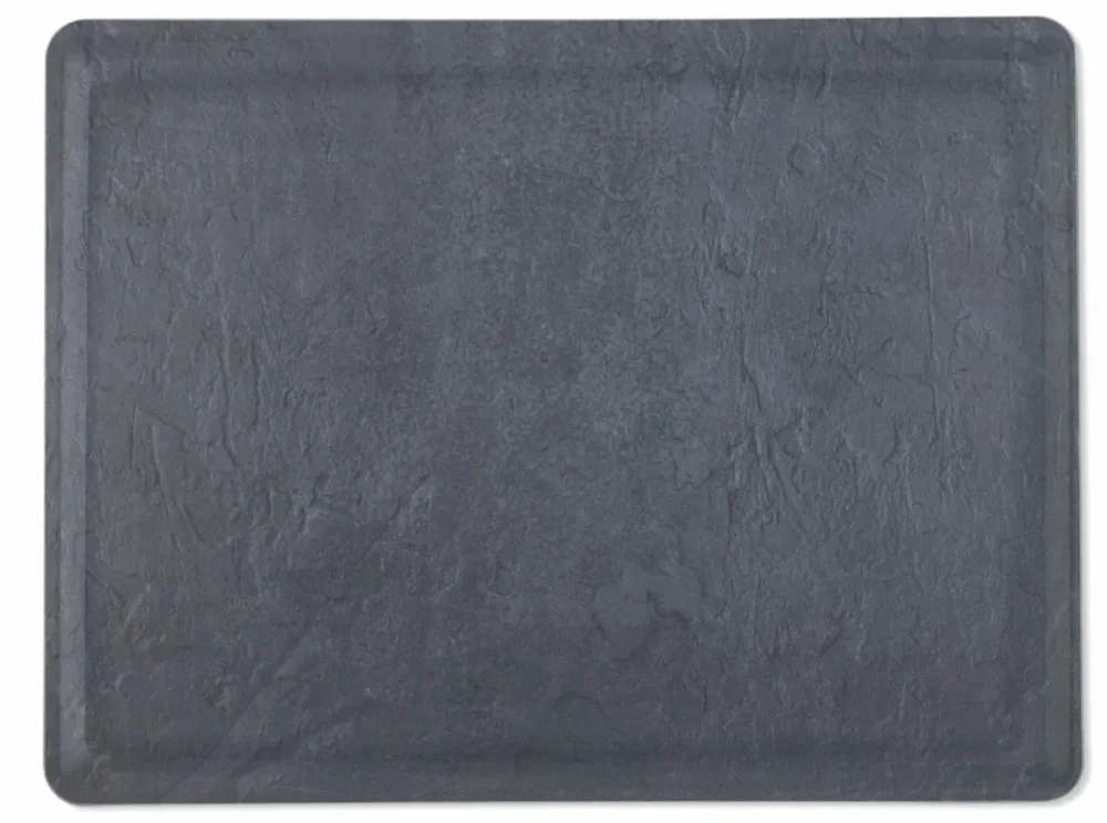 Plateau bois ardoise 37x28 cm Slim Platex Promotion