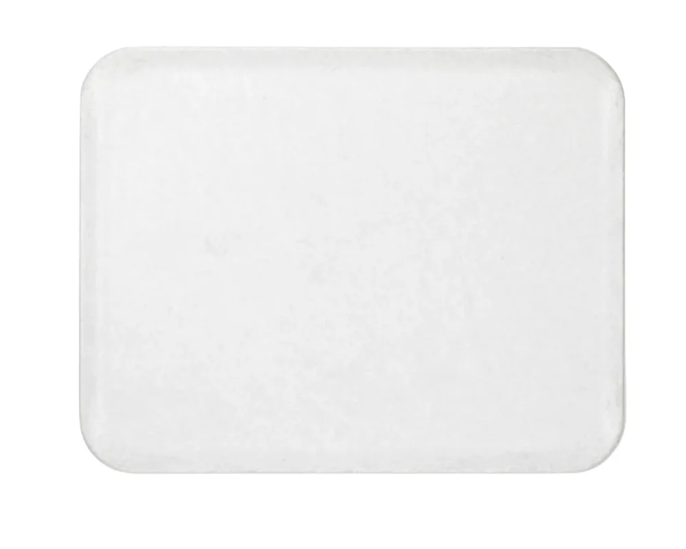 Acheter Direct Plateau polyester blanc 42x32 cm Poly Str Profil Mat 2 Platex