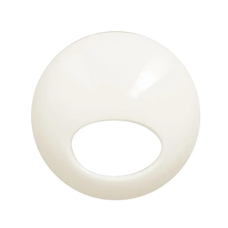 Couvercle rond blanc porcelaine Ø 9 cm Ashore Rak Bon Marché