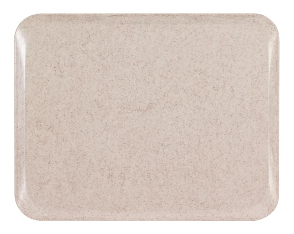 Commander Maintenant Plateau polyester rose 40x30 cm Poly Str Platex