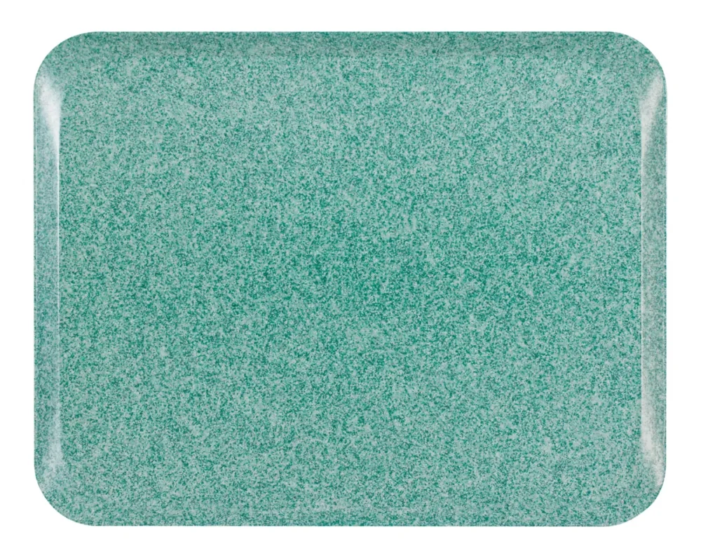 Plateau polyester vert 40x30 cm Poly Str Platex Retour Gratuit