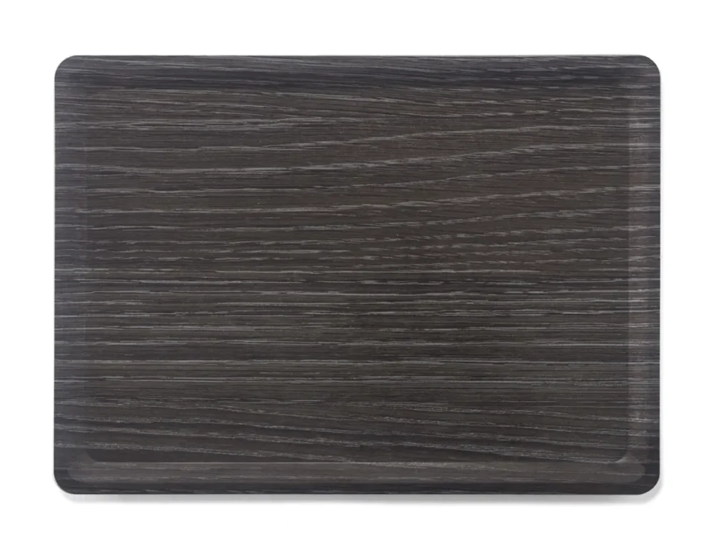 Plateau stratifié bois marron 40x30 cm Platex Commander Maintenant