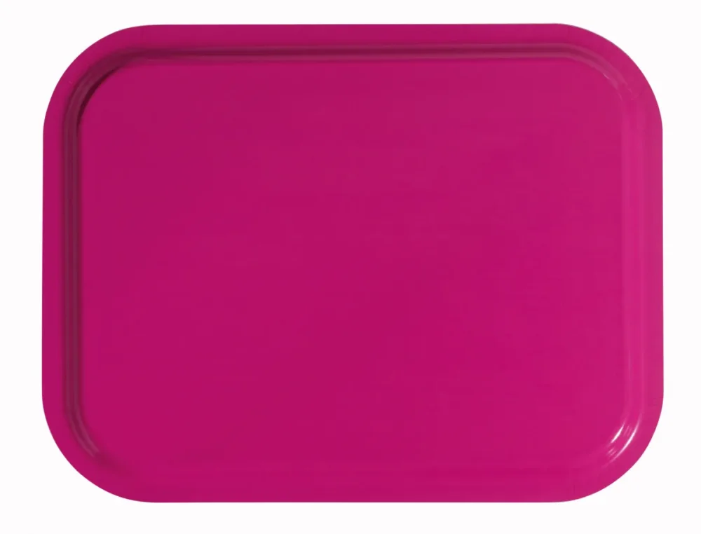 Offre Exclusive Plateau stratifié bois fuschia 37x28 cm Platex