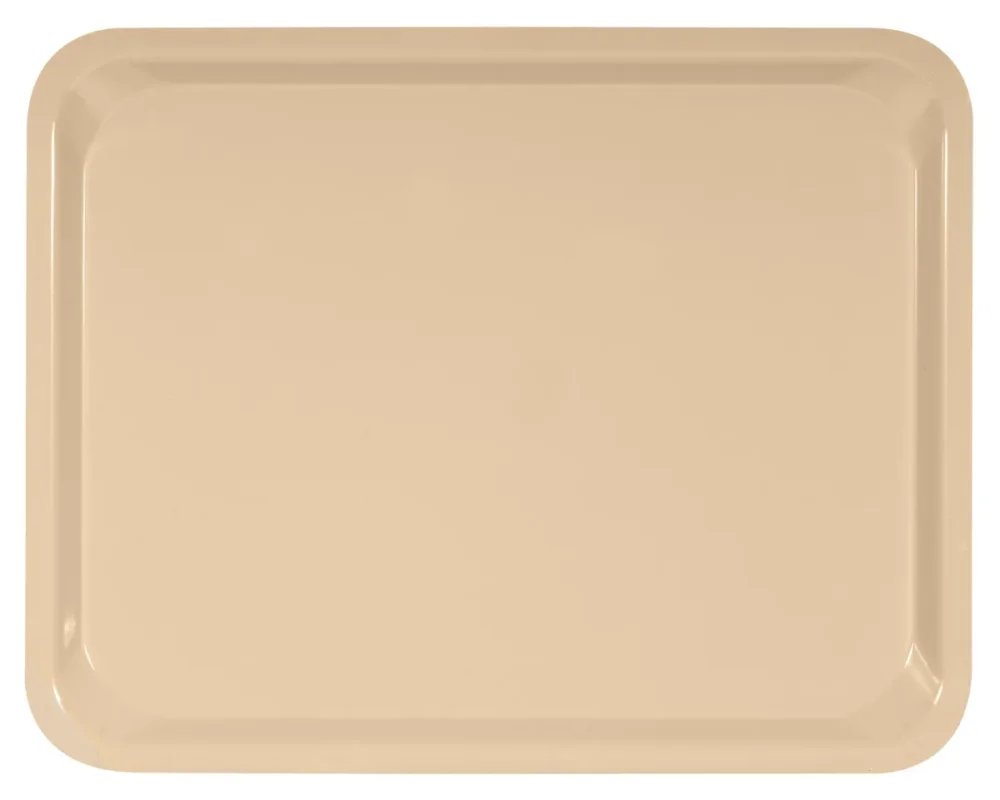 Nouvel Arrivage Plateau stratifié GN1/2 bois jaune 32,5x26,5 cm Platex