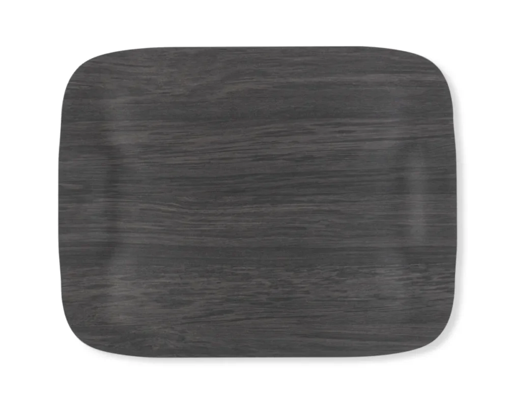 Commander Vite Plateau bois Cèdre foncé 60x40 cm Papillon Platex