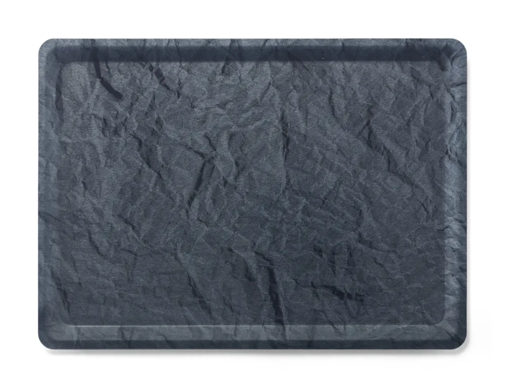 Expédition Rapide Plateau stratifié bois gris 40x30 cm Platex