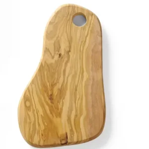 Plateau à fromage avec trou en bois d'olivier, HENDI, 350x210x(H)18mm Must-Have