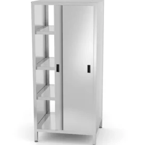 Prix Bas Placard passe-plats avec portes coulissantes – vissé, HENDI, Kitchen Line, 800x700x(H)1800mm