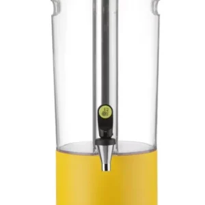 Paiement Sécurisé Fontaine à jus de fruit, 8 L UNIQ, HENDI, designed by Robert Bronwasser, 8L, Jaune, 318x216x(H)532mm
