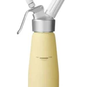 Must-Have Siphon à chantilly , HENDI, 0,5L, Jaune pastel, ⌀80x(H)260mm