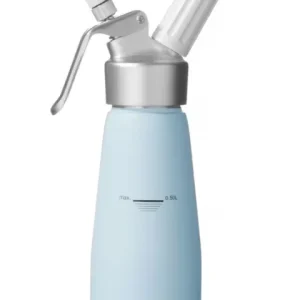 Siphon à chantilly , HENDI, 0,5L, Bleu pastel, ⌀80x(H)260mm Acheter Direct