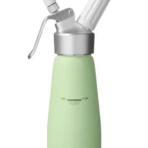 Réduction Siphon à chantilly , HENDI, 0,5L, Vert pastel, ⌀80x(H)260mm