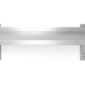 Petit Prix Étagère murale réglable, simple, avec 2 supports, HENDI, 800x300x(H)600mm