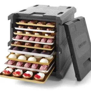Livraison Express Thermobox 9x 600x400 mm, HENDI, Profi Line, 128L, 540x700x(H)640mm