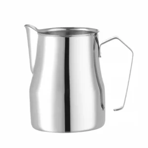 Petit Prix Pot à lait avec bec verseur en forme V, HENDI, 0,7L, ⌀84x(H)130mm