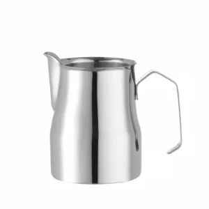 Haute Qualité Pot à lait avec bec verseur en forme V, HENDI, 0,45L, ⌀75x(H)111mm