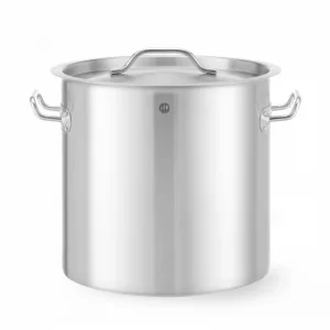 Acheter Direct Casserole haute – avec couvercle, HENDI, Budget Line, 36L, ⌀360x(H)360mm