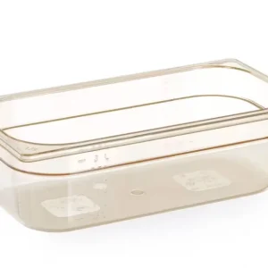 Achat Immédiat Bac gastronorme 1/3 résistant aux températures élevées, HENDI, GN 1/3, 5,5L, Transparent, 325x176x(H)150mm