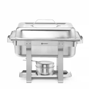 Affaire À Saisir Chafing dish Gastronorme 1/2, HENDI, Kitchen Line, 4,5L, 385x295x(H)310mm