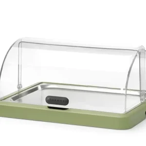 Vitrine réfrigérante à couvercle coulissant roll-top Duo UNIQ, HENDI, designed by Robert Bronwasser, Simple, Vert, 460x355x(H)220mm Acheter En Ligne
