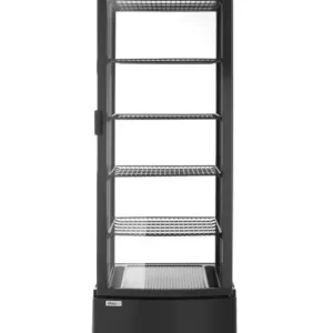 Vitrine réfrigerée, 270 litres, Arktic, Noir, 230V/290W, 556x526x(H)1913mm Petit Prix