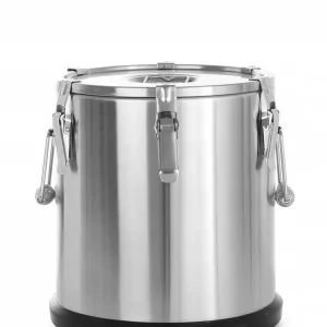 Vente Flash Conteneur isotherme portable , HENDI, Profi Line, 50L, ⌀480x(H)380mm
