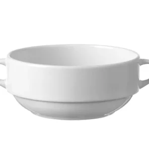 Acheter En Ligne Bol à soupe, HENDI, 0,34L, Blanc, ⌀160mm