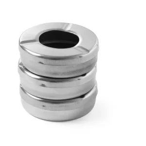 Vente Directe Cendrier avec couvercle, HENDI, 3 u., ⌀90x(H)28mm