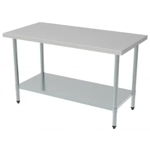 Usine Directe Table de travail avec étagère, 1000x700 mm
