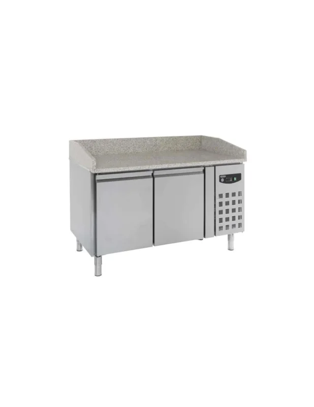 Nouveauté Table à pizza 1510 mm avec 2 portes 600x400 mm, +2°/+8°C