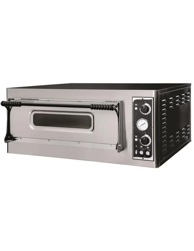 Four à pizza électrique pour 6 pizzas ø 320 mm, contrôle mécanique Prix Bas