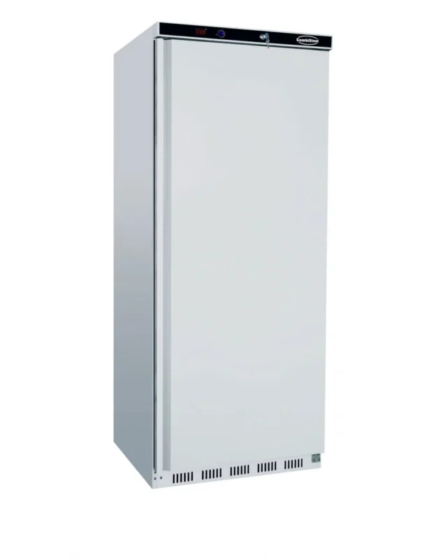 Promotion Réfrigérateur 350 litres acier laqué blanc, +0°/+8°C