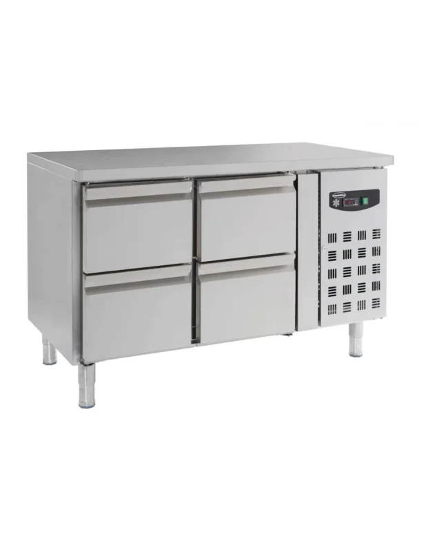 Offre Exclusive Table réfrigérée 4 Tiroirs GN 1/1, +2°/+8°C