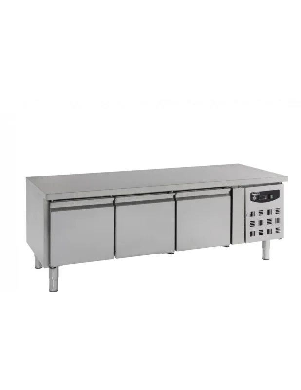 Soubassement réfrigéré avec 3 portes GN 1/1pour appareils de cuisson, L 1795 mm Remise