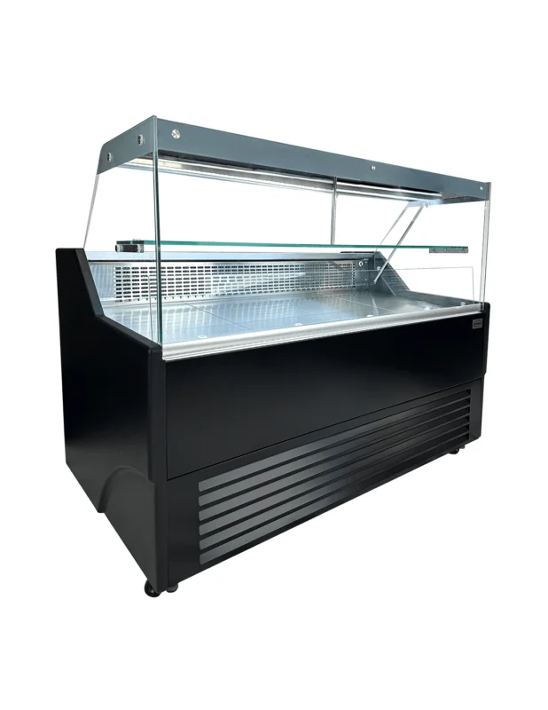 Marque Vitrine réfrigérée ventilée 1590 mm avec vitre verticale, +0°/+7°C