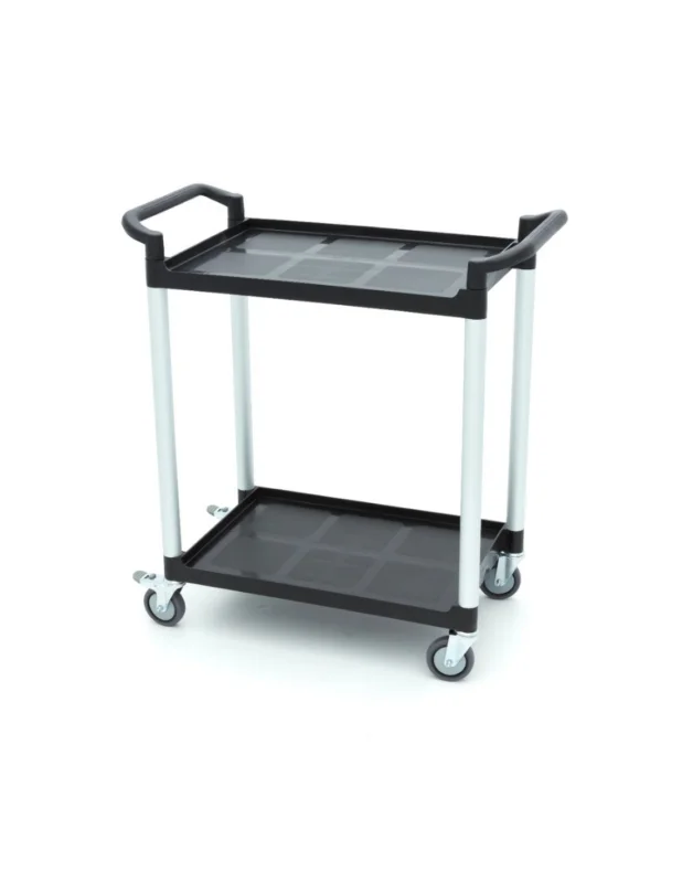 Soldes Chariot multiservice en plastique2 niveaux - 86,5 x 42,5 cm