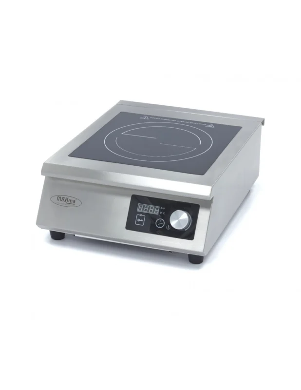Satisfait Ou Remboursé Plan de cuisson à induction de table, 1 plaque 5,0 kW Ø32 cm400V/3
