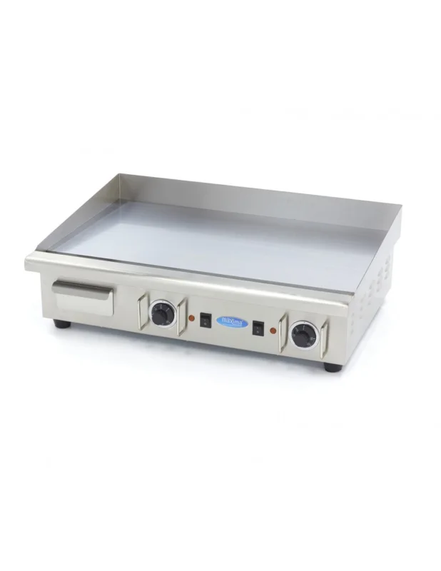 Vente Flash Plancha grillade électrique , plaque chrome lisse 730 mm 400V/3
