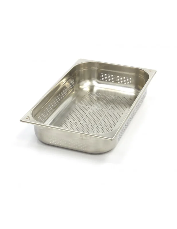 Quantité Limitée Bac GN perforé en inox , GN1/1 h100 mm